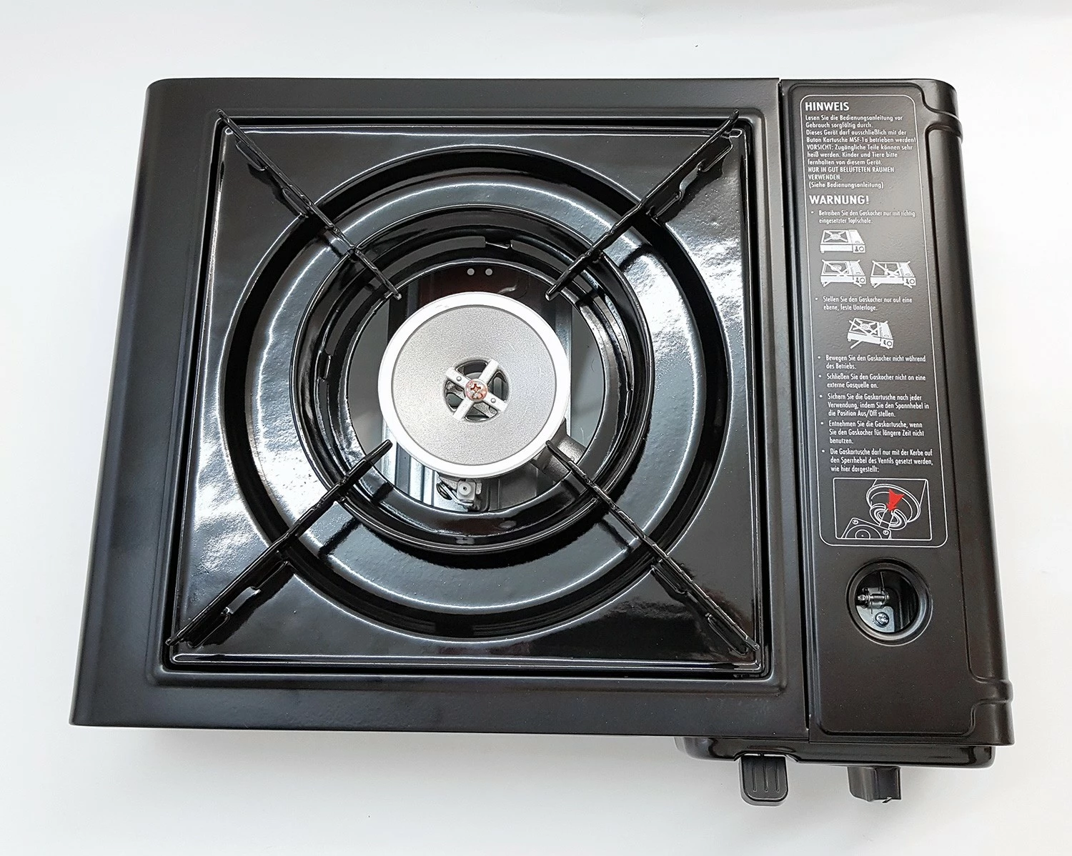 Maxsun MS-2500 Camping Gaskocher Mit Tragekoffer 3 Maxsun MS-2500 Camping Gaskocher Mit Tragekoffer