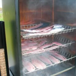 Bradley Digital Smoker 4-Rack / Elektro Räucherofen -GrillProfi Verkaufs-Shop 13238 Bradley Smoker Fisch roh