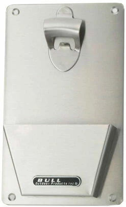 BULL Flaschenöffner Mit Auffangbehälter, Edelstahl