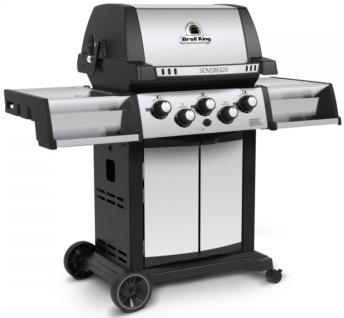 Broil King Sovereign 390 Gasgrill Inkl. Drehspieß + Grillfürst Fettschiene 6 Broil King Sovereign 390 Gasgrill Inkl. Drehspieß + Grillfürst Fettschiene – Bild 4