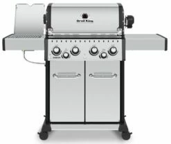 Broil King Baron S490 IR Gasgrill Inkl. Drehspieß + Infrarot-Seitenbrenner - Modell 2023