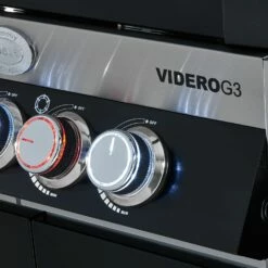 Rösle Gasgrill Videro G3 Schwarz - Modell 2023 Inkl. Abdeckhaube -GrillProfi Verkaufs-Shop 25519 02 Gasgrill BBQ Station Videro G3 schwarz 50mbar