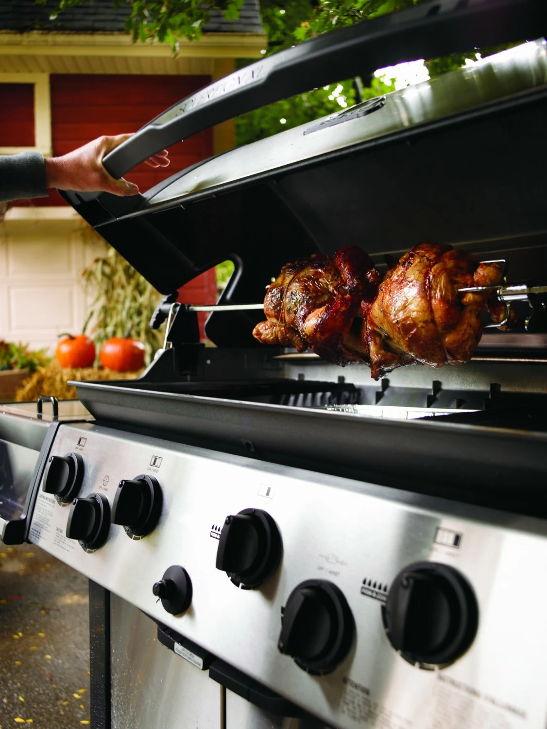 Broil King Drehspießset Mit Elektromotor 4 Broil King Drehspießset Mit Elektromotor – Bild 2