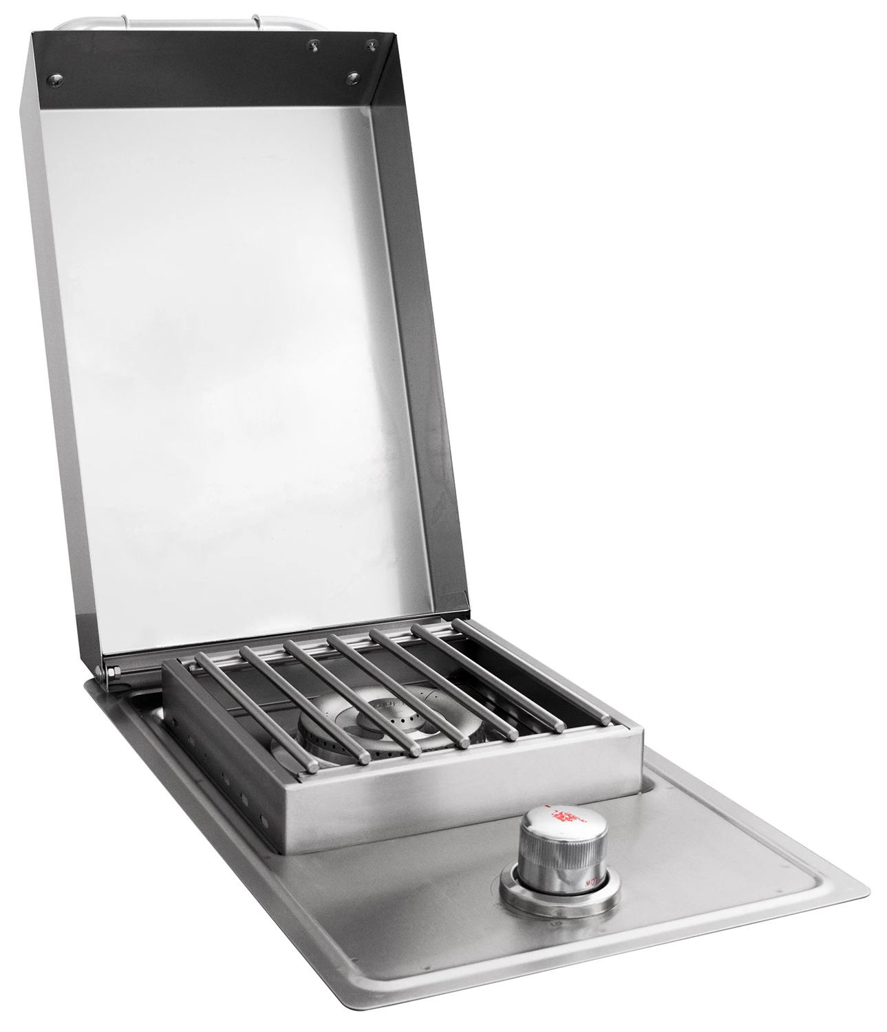 BULL Einbau Seitenbrenner Single / Edelstahl / Drop-In 4 BULL Einbau Seitenbrenner Single / Edelstahl / Drop-In – Bild 2