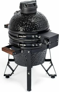 The Bastard Keramikgrill Classic Small - Schwarz Glänzend - Modell 2023 -GrillProfi Verkaufs-Shop Bastard Grill Classic Small BC206 Deckelscharnier