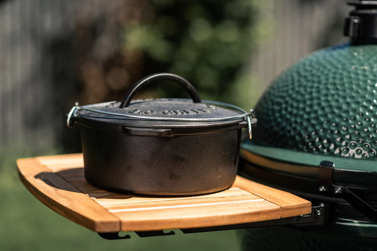 Big Green Egg Dutch Oven 5,2 L Aus Gusseisen 2XL / XLarge / Large / Medium 4 Big Green Egg Dutch Oven 5,2 L Aus Gusseisen 2XL / XLarge / Large / Medium – Bild 2