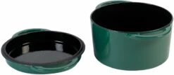 Big Green Egg Emaillierter Dutch Oven 4 L Grün Rund 2XL / XLarge / Large