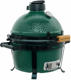 Big Green Egg MiniMax Keramikgrill Mit EGG Carrier Inkl. Zubehörpaket Mit Looftlighter -GrillProfi Verkaufs-Shop Big Green Egg MiniMax tragegriff