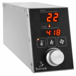 Borniak BBQ Smoker Digital BBDST-150 Edelstahl - Version 1.4 Mit Timer -GrillProfi Verkaufs-Shop Borniak Raeucherofen Timer Steuerung 1
