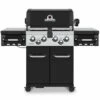 Broil King Regal 490 Black Gasgrill Inkl. Drehspieß - SMART Deal Inkl. Grillfürst Grill Control - Modell 2023