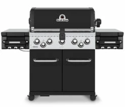 Broil King Regal 590 Black Gasgrill Inkl. Drehspieß - Modell 2023 - SMART Deal Inkl. Grillfürst Grill Control