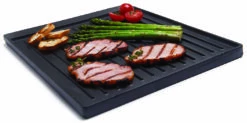 Broil King Grillplatte / Gussplatte Signet -GrillProfi Verkaufs-Shop Broil King Grillplatte Gusseisen Signet 11221 propped 02