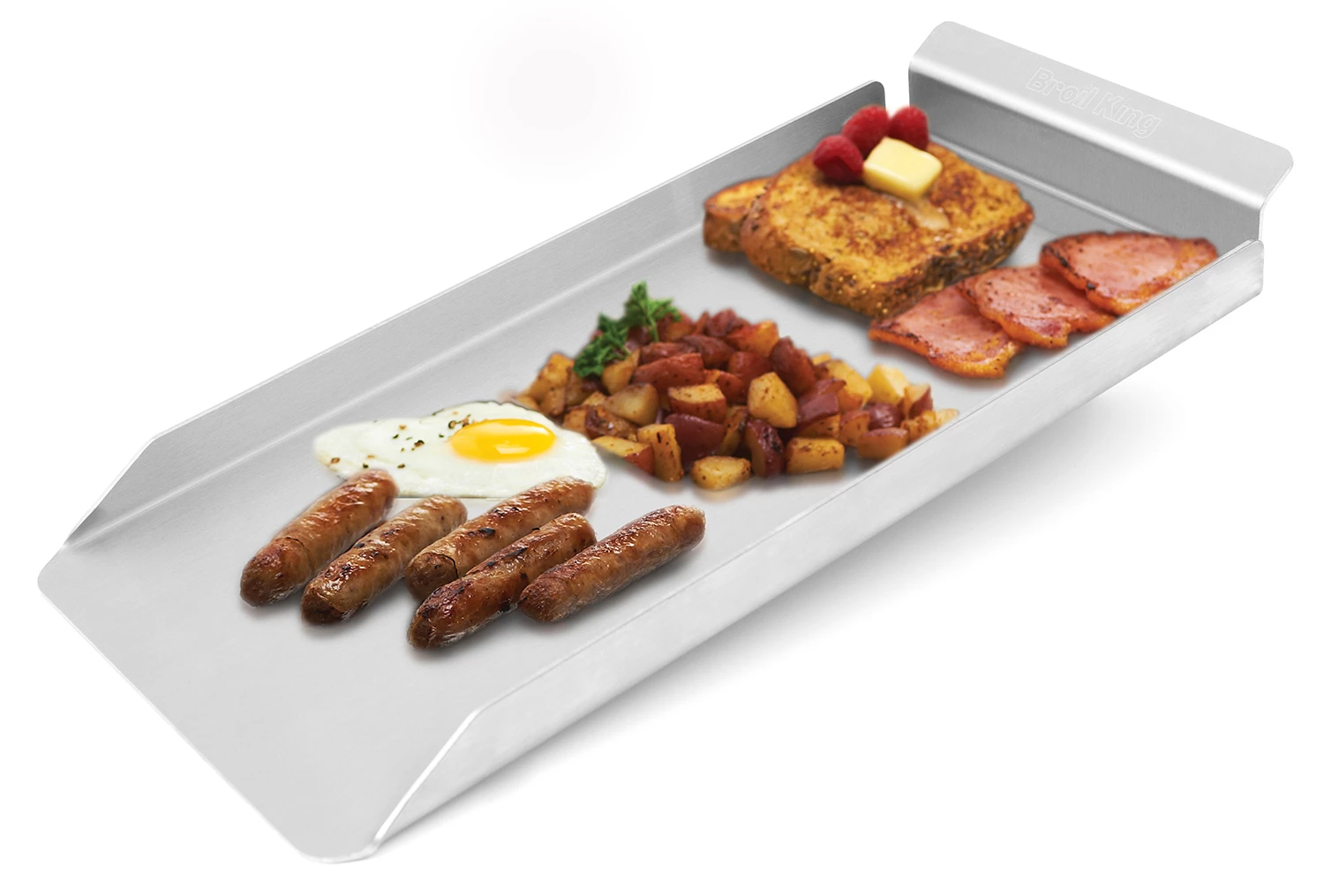 Broil King Narrow Backplatte / Plancha Edelstahl 38,1 X 17,4 Cm 4 Broil King Narrow Backplatte / Plancha Edelstahl 38,1 X 17,4 Cm – Bild 2