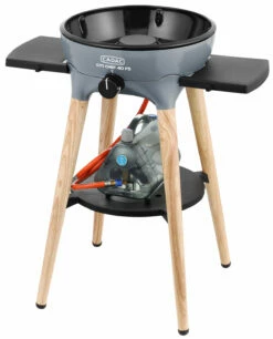 CADAC Gasgrill Citi Chef 40 FS BBQ / Dome Steel Grey, 50 Mbar -GrillProfi Verkaufs-Shop CADAC Citi Chef 40 FS Steel Grey 3 Gaskartuschen
