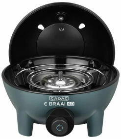 CADAC Elektrogrill Tischgrill E-Braai 40 BBQ / Dome Petrol -GrillProfi Verkaufs-Shop CADAC Elektrogrill e braai 40 petrol Topfstaender