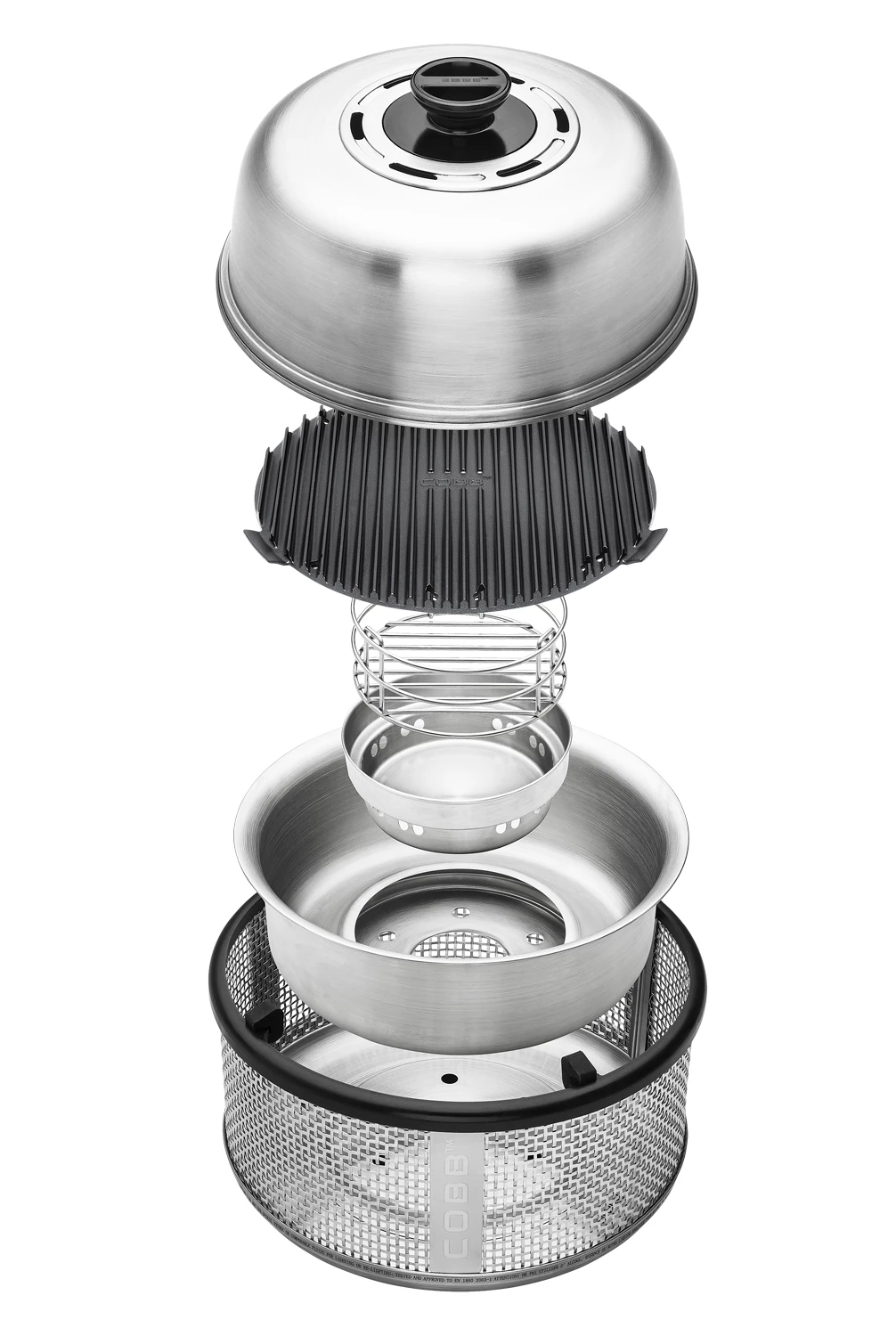 Cobb Grill Premier AIR Deluxe Holzkohlegrill - Modell 2023 4 Cobb Grill Premier AIR Deluxe Holzkohlegrill - Modell 2023 – Bild 2