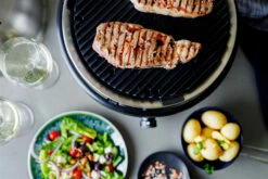 Cobb Grill Premier+ Gas Deluxe Gasgrill 50mbar - Modell 2023 -GrillProfi Verkaufs-Shop Cobb Premier Plus Deluxe Gasgrill Lifestyle