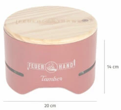 Feuerhand Tischgrill Tamber Rot 8 Feuerhand Tischgrill Tamber Rot -GrillProfi Verkaufs-Shop Feuerhand Tischgrill Tamber Rot Abmessungen