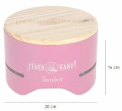 Feuerhand Tischgrill Tamber Telemagenta -GrillProfi Verkaufs-Shop Feuerhand Tischgrill Tamber Telemagenta Abmessungen