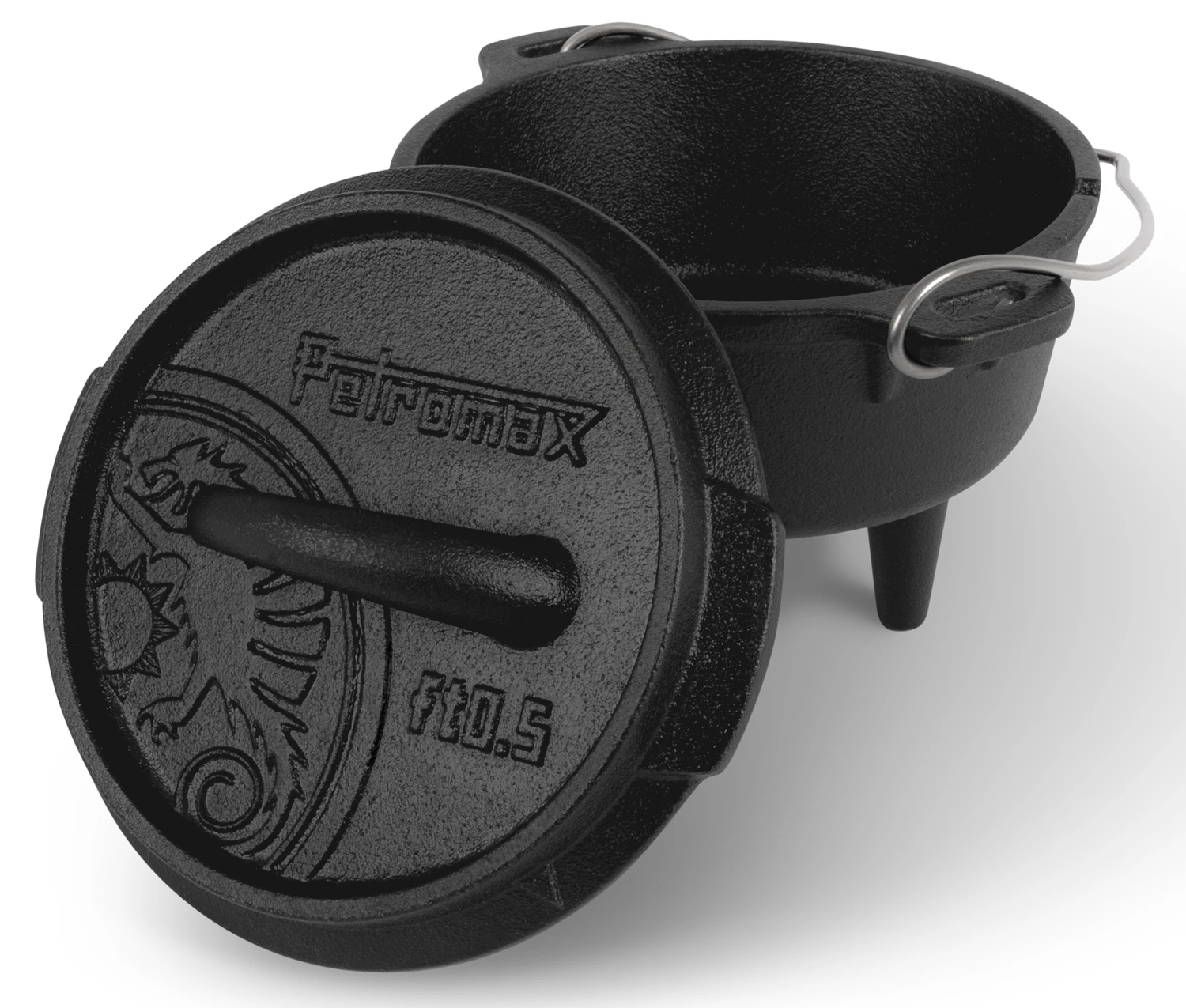Petromax Ft0.5 Feuertopf Dutch Oven - Mit Füssen 3 Petromax Ft0.5 Feuertopf Dutch Oven - Mit Füssen