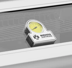 Grillfürst G401E Borussia Dortmund Edition 4-Brenner Edelstahl - Einbaugrill Mit Edelstahl Rosten -GrillProfi Verkaufs-Shop Grillfuerst BVB Logo Deckel Edelstahl 2