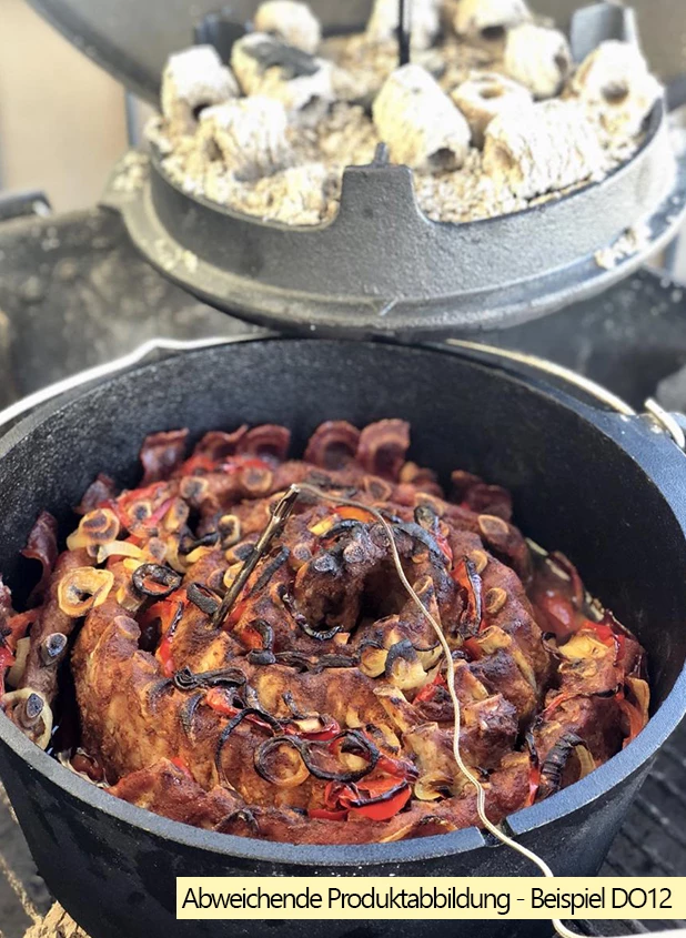 Grillfürst Dutch Oven BBQ Edition DO28 - XXL Dutch Oven 16 Grillfürst Dutch Oven BBQ Edition DO28 - XXL Dutch Oven – Bild 14