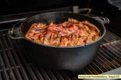 Grillfürst Dutch Oven BBQ Edition DO28 - XXL Dutch Oven 28 Grillfürst Dutch Oven BBQ Edition DO28 - XXL Dutch Oven -GrillProfi Verkaufs-Shop Grillfuerst Dutch Oven DO28 BBQ Edition Schichtfleisch