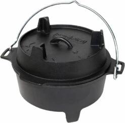 Grillfürst XXL Dutch Oven Set: Starterpaket Gusseisen - X-DEAL Mit Dutch Oven DO9+DO4, Kastenform BK4, Gusseisenpfanne Ø 30 Cm - Inkl. Großem Zubehörpaket 22 Grillfürst XXL Dutch Oven Set: Starterpaket Gusseisen - X-DEAL Mit Dutch Oven DO9+DO4, Kastenform BK4, Gusseisenpfanne Ø 30 Cm - Inkl. Großem Zubehörpaket -GrillProfi Verkaufs-Shop Grillfuerst Dutch Oven Gusseisen DO4