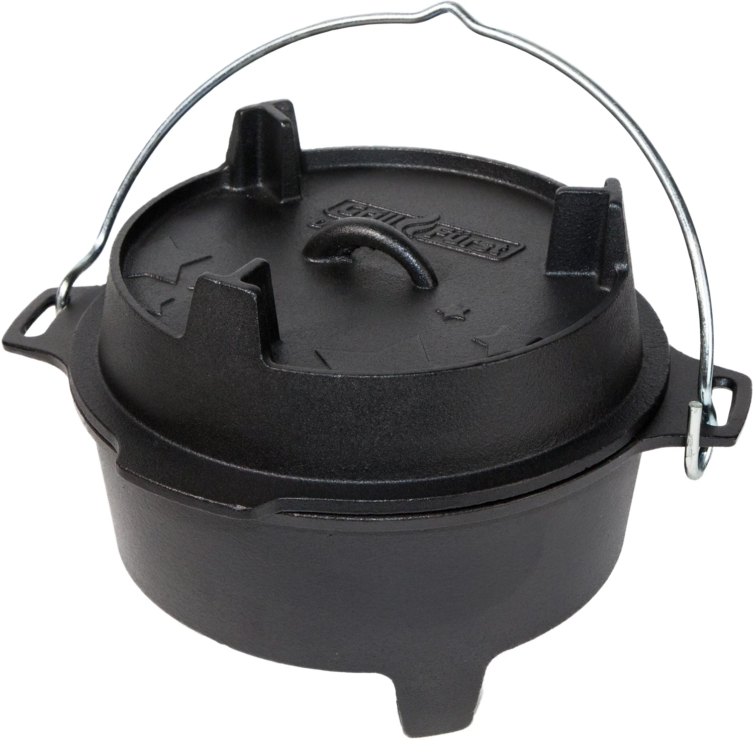 Grillfürst XXL Dutch Oven Set: Starterpaket Gusseisen - X-DEAL Mit Dutch Oven DO9+DO4, Kastenform BK4, Gusseisenpfanne Ø 30 Cm - Inkl. Großem Zubehörpaket 5 Grillfürst XXL Dutch Oven Set: Starterpaket Gusseisen - X-DEAL Mit Dutch Oven DO9+DO4, Kastenform BK4, Gusseisenpfanne Ø 30 Cm - Inkl. Großem Zubehörpaket – Bild 3