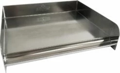 Grillfürst Edelstahl Plancha / Grillplatte / Teppanyaki Pfanne - 32 X 28 Cm