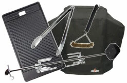 Grillfürst S330G 3-Brenner Gasgrill Mit Seitenkocher Und Gusseisen Rosten - Inkl. Gasgrill Einsteigerpaket