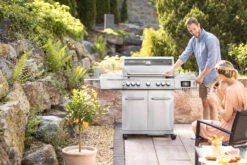 Grillfürst G521E Smart Grill - Mit Automatischer Temperatursteuerung, Hochtemperaturbrenner, Heckbrenner Und Edelstahl Rosten -GrillProfi Verkaufs-Shop Grillfuerst G521E Smart Gasgrill Edelstahlgrill