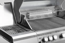 Grillfürst G521E Smart Grill - Mit Automatischer Temperatursteuerung, Hochtemperaturbrenner, Heckbrenner Und Edelstahl Rosten -GrillProfi Verkaufs-Shop Grillfuerst G521E Smart Grill Edelstahl Grillroste