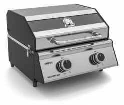 Grillfürst G201E 2-Brenner Gasgrill Portabel V2 - Campinggrill / Balkongrill - X-DEAL Inkl. Untergestell Und Tragetasche -GrillProfi Verkaufs-Shop Grillfuerst Gasgrill Campinggrill G201 tragbar 1