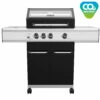 Grillfürst G310G 3-Brenner Gasgrill Mit Hochtemperaturbrenner Und Gusseisen Rosten 2 Grillfürst G310G 3-Brenner Gasgrill Mit Hochtemperaturbrenner Und Gusseisen Rosten -GrillProfi Verkaufs-Shop Grillfuerst Gasgrill G310G CO2 neutral