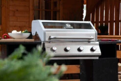 Grillfürst G401E 4-Brenner Einbaugrill Mit Edelstahl Rosten -GrillProfi Verkaufs-Shop Grillfuerst Gasgrill G401E Einbaugrill
