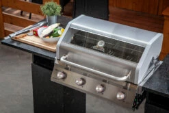 Grillfürst G401E 4-Brenner Einbaugrill Mit Edelstahl Rosten -GrillProfi Verkaufs-Shop Grillfuerst Gasgrill G401E einbau grill