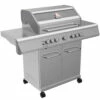 Grillfürst G521E 5-Brenner Edelstahl-Gasgrill - Eintracht Frankfurt Edition - Edelstahlroste -GrillProfi Verkaufs-Shop Grillfuerst Gasgrill G521 2