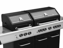 Grillfürst G750E 7-Brenner Doppelkammer - Gasgrill Mit Hochtemperaturbrenner, Seitenkocher, Heckbrenner Und Edelstahl Rosten -GrillProfi Verkaufs-Shop Grillfuerst Gasgrill Premium G750G Doppelkammer Gasgrill Garraum 2 1674134371