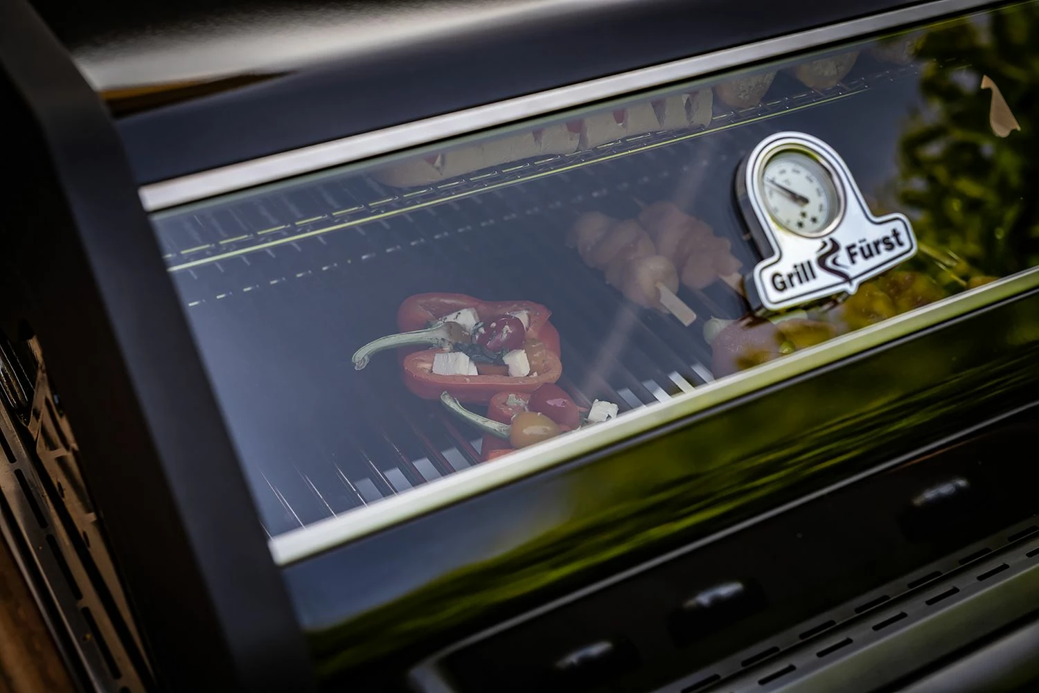 Grillfürst G490G 4-Brenner Einbaugrill - Black Edition - Mit Heckbrenner Und Gusseisen Rosten 11 Grillfürst G490G 4-Brenner Einbaugrill - Black Edition - Mit Heckbrenner Und Gusseisen Rosten – Bild 9