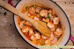 Grillfürst Dutch Oven Sternentöpfchen / Gusseisen Bräter - Emailliert - M - Lila -GrillProfi Verkaufs-Shop Grillfuerst Gusseisen Sternentoepfchen M Beispiel