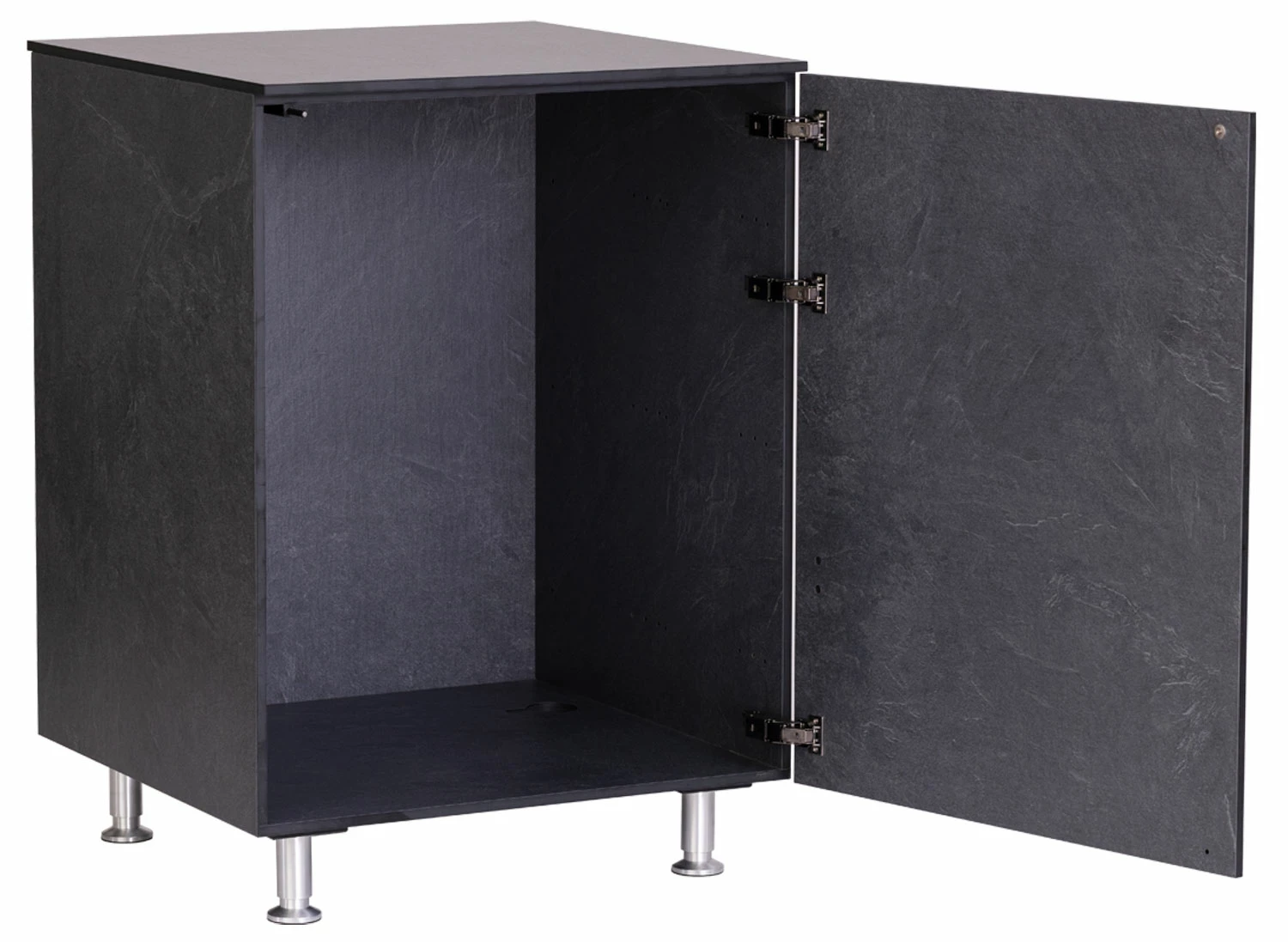 Grillfürst Outdoor Küche Schrank Modul Klein OKS66 Schiefer 4 Grillfürst Outdoor Küche Schrank Modul Klein OKS66 Schiefer – Bild 2