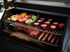 Grillfürst Pelletgrill / Pelletsmoker S280 -GrillProfi Verkaufs-Shop Grillfuerst Pelletgrill smoken Fleisch Gemuese Beilagen