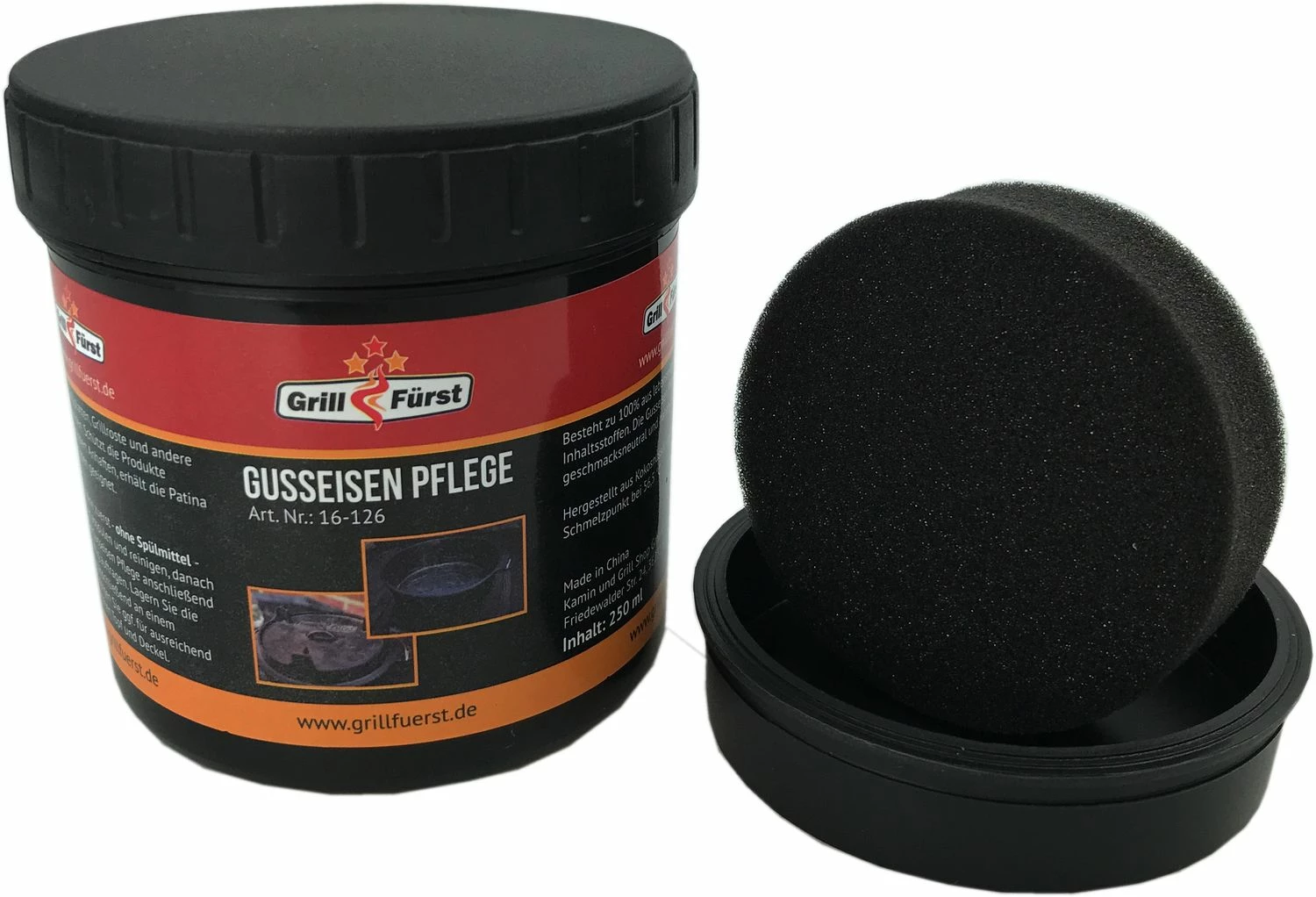 Grillfürst Dutch Oven Set / Gusseisen Pflegeset 8 Grillfürst Dutch Oven Set / Gusseisen Pflegeset – Bild 6