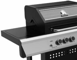 Grillfürst S330G 3-Brenner Gasgrill Mit Seitenkocher Und Gusseisen Rosten Inkl. Abdeckhaube -GrillProfi Verkaufs-Shop Grillfuerst S 330 Gasgrill Seitenkocher Gussroste emaillierte 3 1631185364