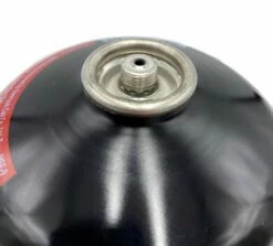 Grillfürst Kombi Kartuschen-Druckregler 50 Mbar - X-DEAL Inkl. 12 Grillfürst Gaskartuschen -GrillProfi Verkaufs-Shop Grillfuerst Schraubkartusche mit Gewinde und Ventil