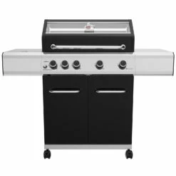 Grillfürst G410E 4-Brenner Gasgrill - 1. FC Köln Edition - Edelstahlroste
