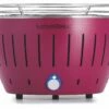 LotusGrill S - Holzkohle Tischgrill - Pflaumenlila Inkl. Tasche 2 LotusGrill S - Holzkohle Tischgrill - Pflaumenlila Inkl. Tasche -GrillProfi Verkaufs-Shop LotusGrill S Pflaumenlila Tischgrill PU 280 gross