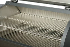 Moesta Pelletgrill Sheriff Inklusive Bambus Ablagebrett - Modell 2023 -GrillProfi Verkaufs-Shop Moesta Sheriff Pelletgrill Rost doppelt 10593