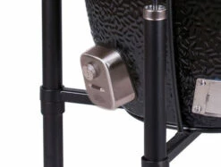 Monolith Grill LeCHEF BBQ GURU - PRO-Serie 2.0 Schwarz - MIT Gestell Und Seitentischen - Inkl. DigiQ Controller Set -GrillProfi Verkaufs-Shop Monolith BBQ Guru Version 2